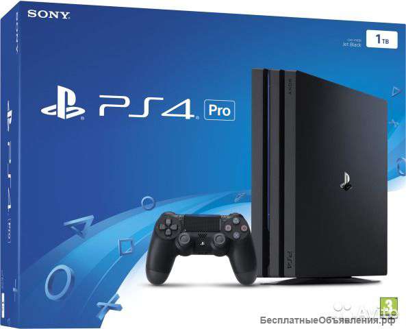 Sony PlayStation 4 Pro 1Tb новая