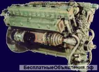 Двигатель дизельный для многоосных автотягачей типа МАЗ-543, МАЗ-7310, МАЗ-74106 Д12А-525А