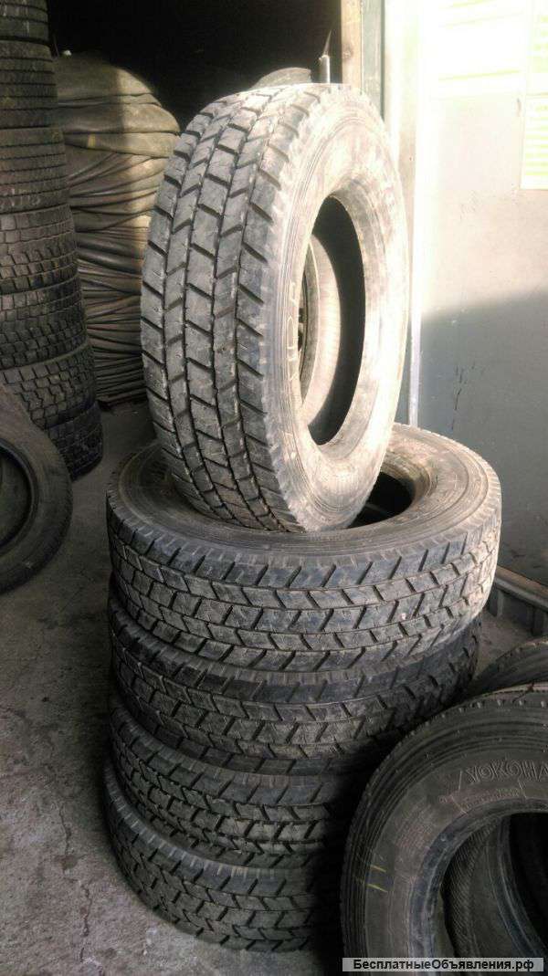 Грузовые шины б/у 215/75 R17.5 Bridgestone
