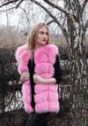 Жилетки из песца