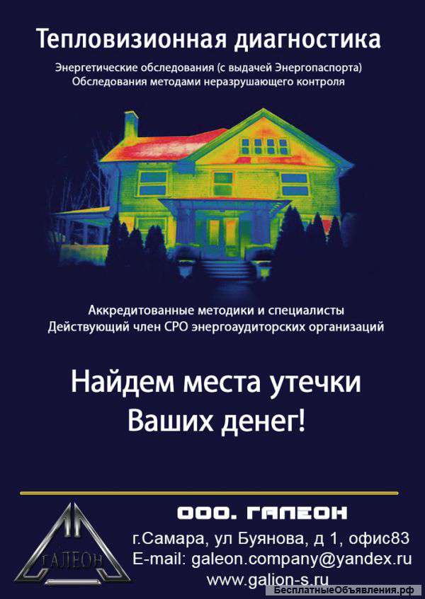 Высокоточное тепловизионное обследование