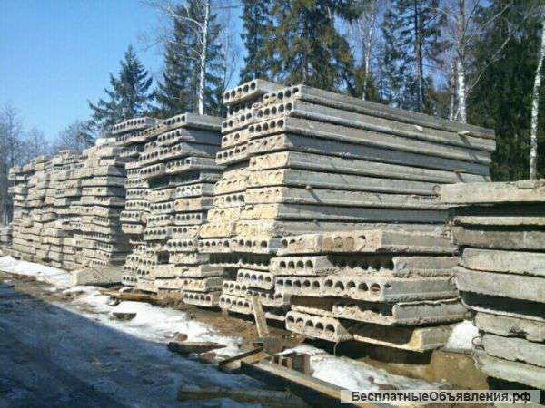 Куплю на самовывоз плиты пустотные, фбс, дорожные