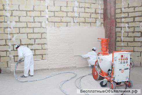 Механизированная штукатурка