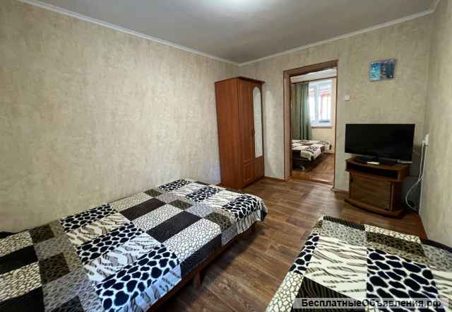 Судак, двухкомнатный дом 8 минут до моря