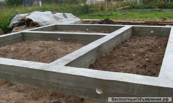 Строительство фундамента в Сочи