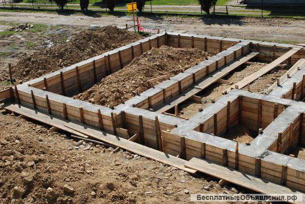 Строительство фундамента в Сочи