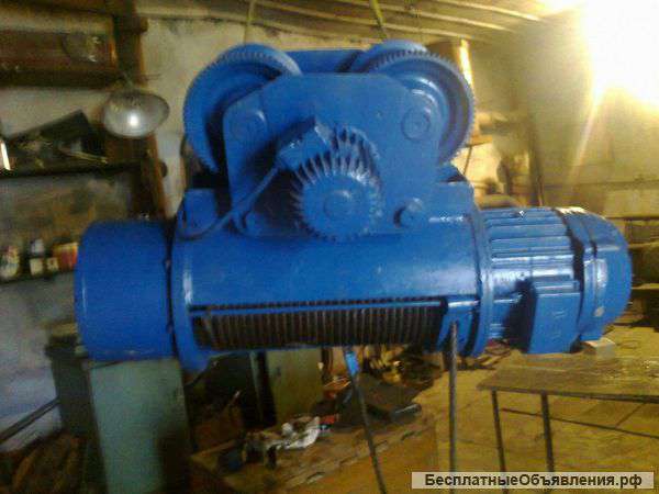 Тележки с редукторами для подвесных кран-балок гп до 8тн л-до 17м