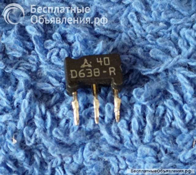 2SD638 (D638), MATSUSHITA, SC71, 0,6W, 25V, 0,5A, 100MHz Транзистор оригинальный НОВЫЙ и ДЕМОНТАЖ