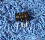 2SD638 (D638), MATSUSHITA, SC71, 0,6W, 25V, 0,5A, 100MHz Транзистор оригинальный НОВЫЙ и ДЕМОНТАЖ