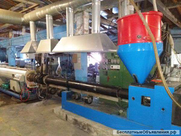 Линия по производству пластиковых труб