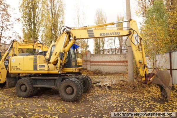 ЭКСКАВАТОР колесный гусеничный