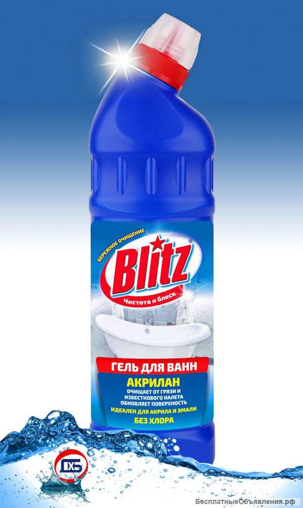 Средство для ванной Blitz Акрилан