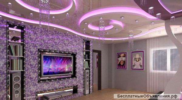 Натяжные потолки