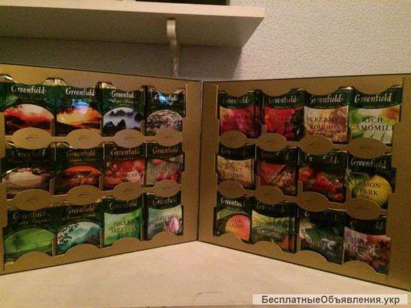 Чай Гринфилд набор "Greenfield" Ассорти, 96 пак