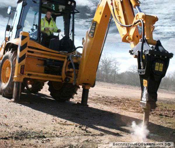 Экскаваторы, самосвалы, строительный материал