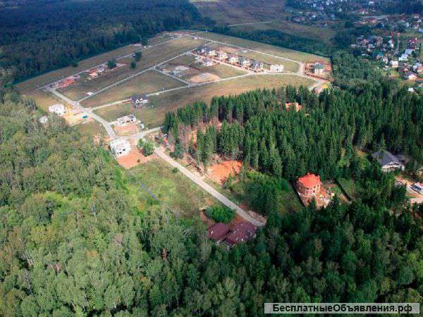 Участок 9 соток на Киевском ш., ПМЖ, лес, река, 35 км от МКАД.