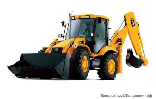 Стекло нижнее лобовое на экскаватор JCB 3 CX B 4 CX