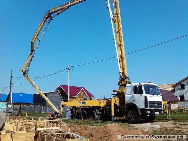 Бетононаос в аренду от 13 до 32 метров