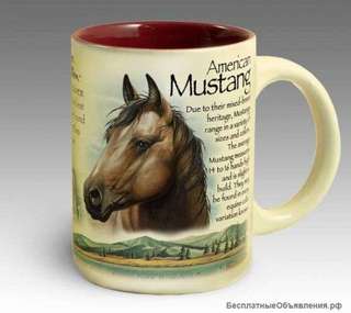 Кружка керамическая American Mustang (American Expedition)