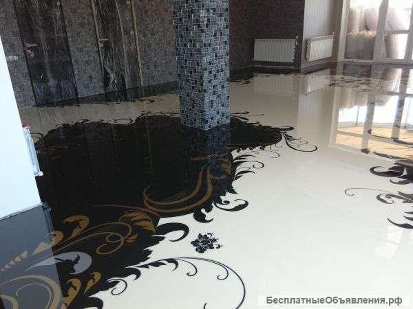 Наливные 3D полы Сочи