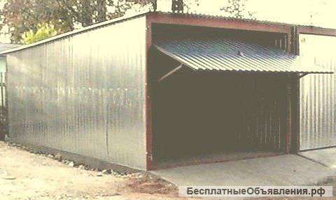 Гаражи металлические