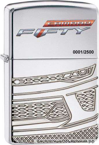 Зажигалка Zippo Armor Camaro 50Th Anniversary