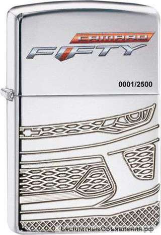 Зажигалка Zippo Armor Camaro 50Th Anniversary
