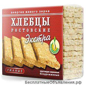 Хлебцы Ростовские «Экстра» ржаные