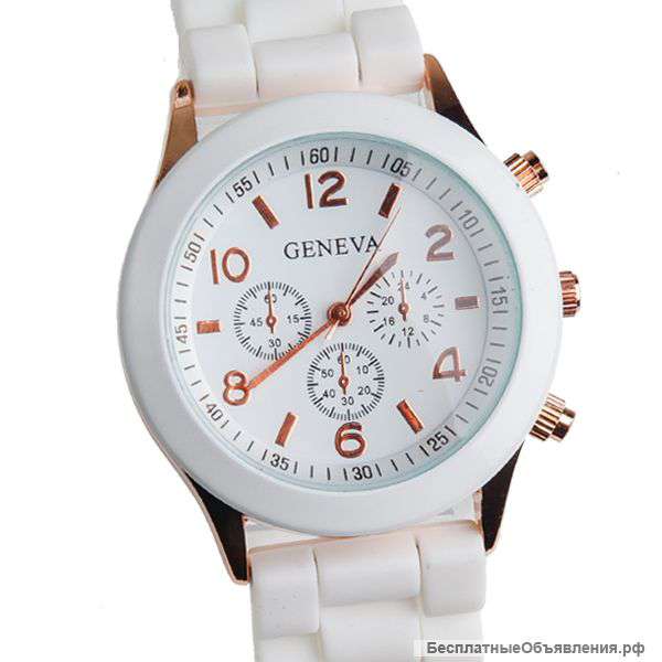 Женские часы Часы Geneva (белые)