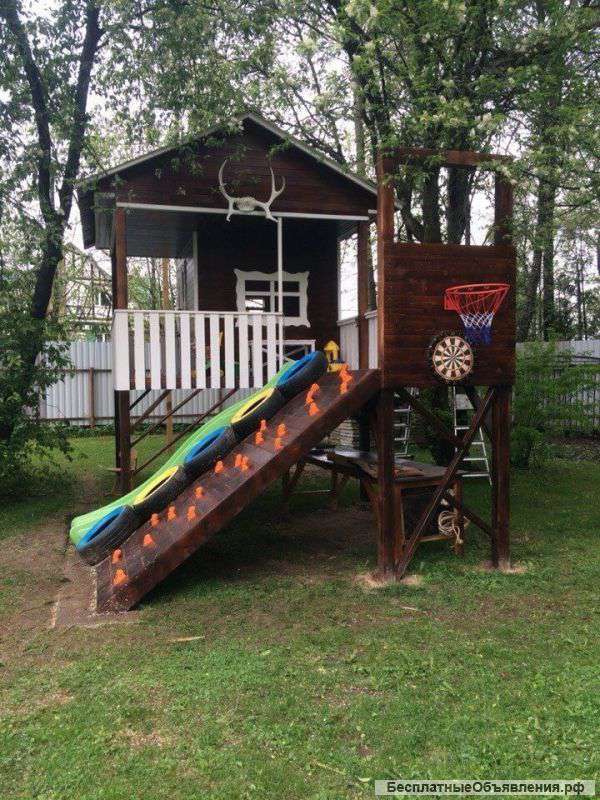 Строительство детских площадок