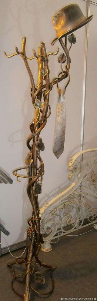 Кованая вешалка-"Шляпа"