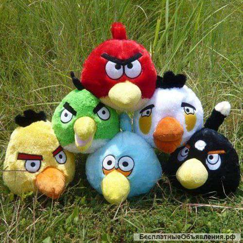 Продам плюшевые игрушки "Angry birds"