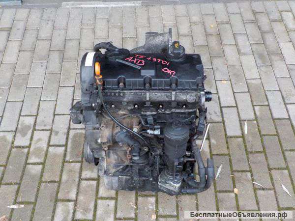 Двигатель Транспортер VW T5 AXB AXC 1.9 TDI
