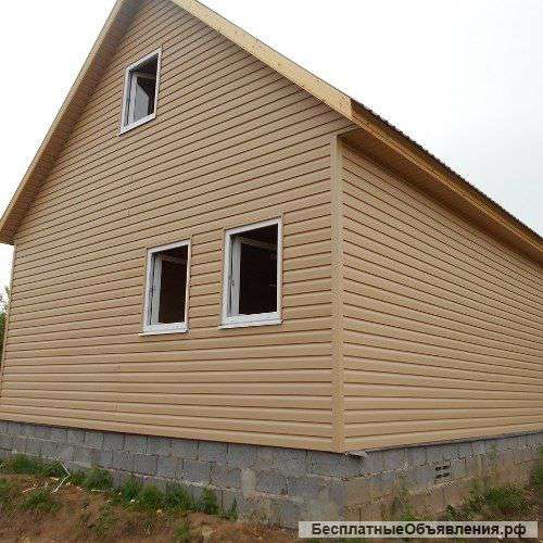 Сайдинг виниловый Дёке, корабельная доска, цвет карамель. Успевайте приобрести по акции