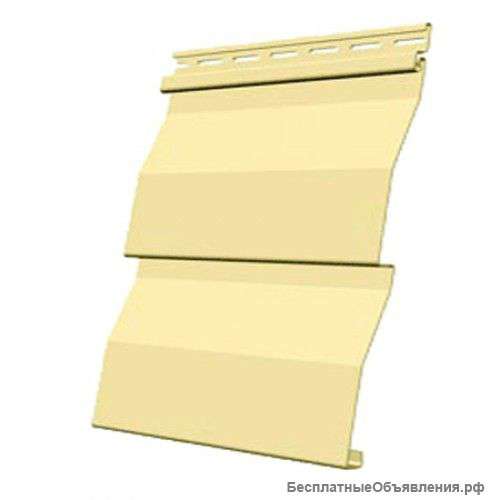 Сайдинг виниловый Дёке, корабельная доска, цвет лимон. Яркая жизнь наполнена яркими красками