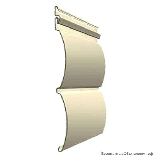 Виниловый сайдинг Дёке Блокхаус. Цвет банан. Акция Спешите