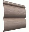 Виниловый сайдинг Docke WOODSLIDE.Цвет орех. Фактура настоящей древесины.