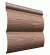 Виниловый сайдинг Docke WOODSLIDE.Цвет рябина. Имитация бревна