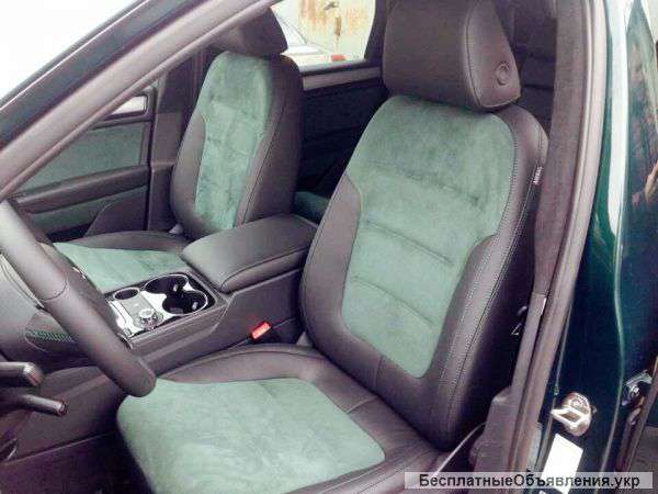 Перетяжка сидений кожей