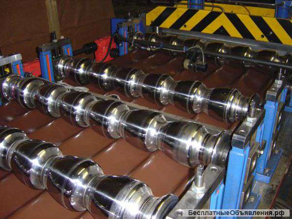 Линия для производства металлочерепицы Монтеррей