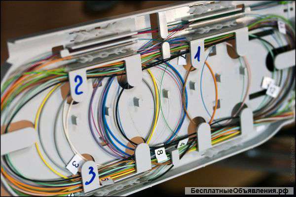 Сварка оптоволокна, монтаж ВОЛС в Омске