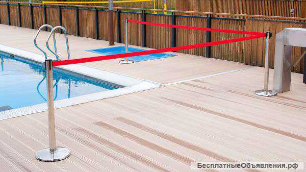 Мобильные ленточные ограждения, Стойки с лентой Barrier Belt (CROWD CONTROL)