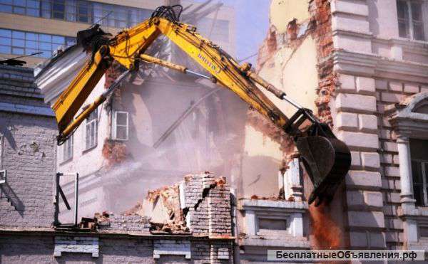 Слом и снос ветхих домов и сооружений в Краснодаре