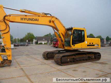 Hyundai 250 LC-7-гусеничный экскаватор