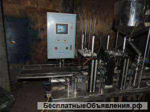 Фасовочный автомат в пластиковые стаканчики