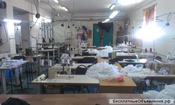 Швейный цех принимает заказы на пошив