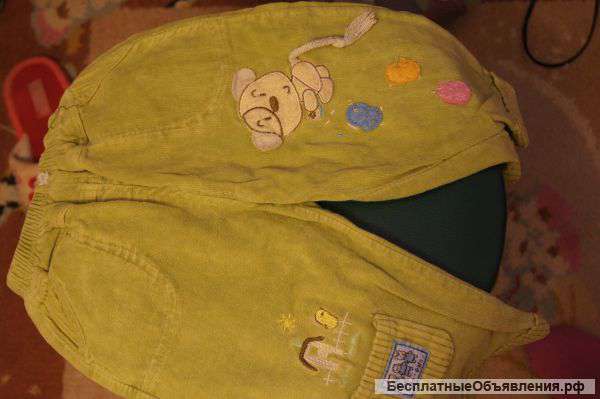 Вельветовые брюки