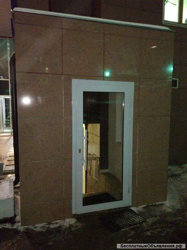 Изготовление алюминиевых дверейю