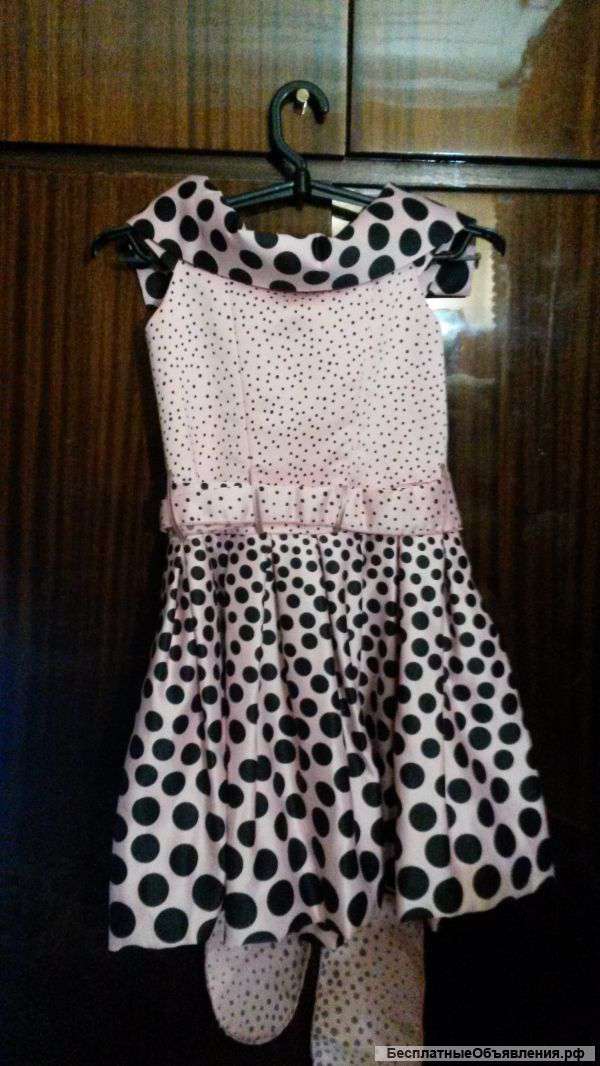 Праздничное платье для девочки 6-7 лет