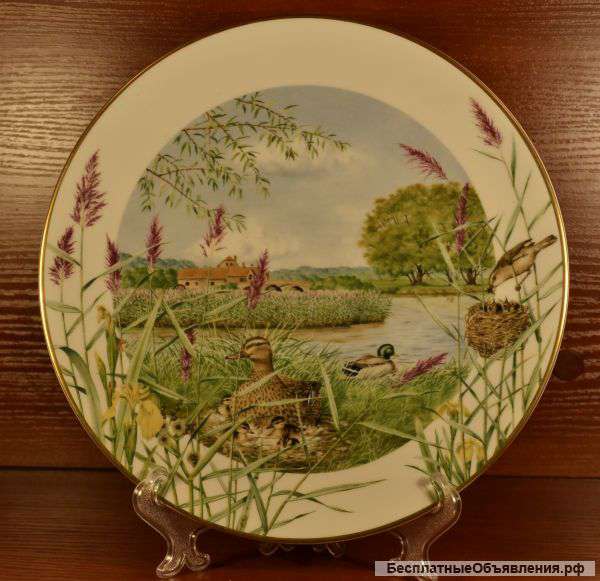 Серия авторских декоративных тарелок Англия